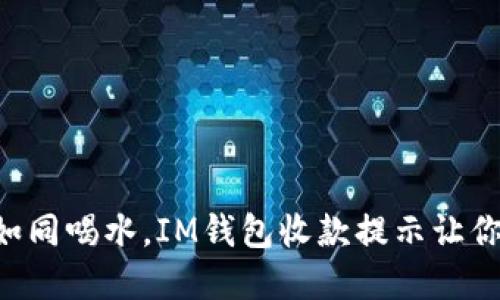 “轻松收钱如同喝水，IM钱包收款提示让你无忧无虑！”
