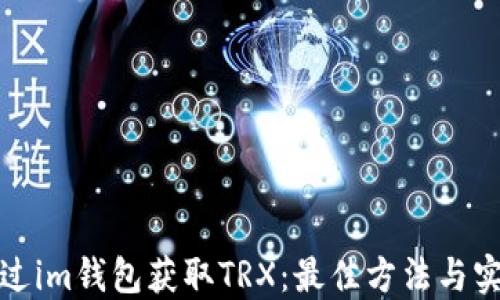
如何通过im钱包获取TRX：最佳方法与实用技巧